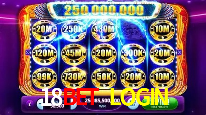 Slots na Plataforma 18BET LOGIN
